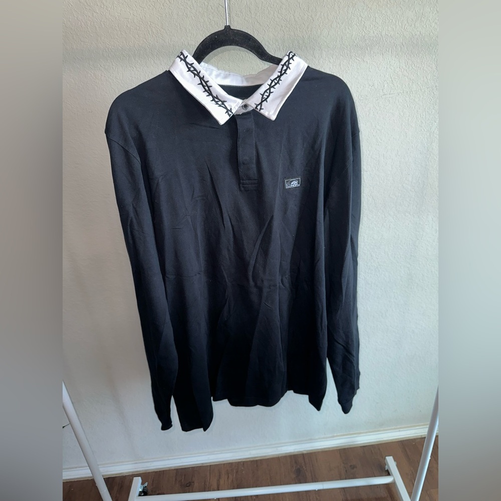 Lurking class long sleeve polo